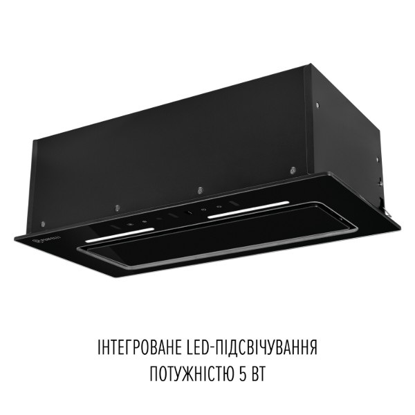 Фото - Вытяжка встраиваемая Perfelli NUOVA 6JWRB NERO